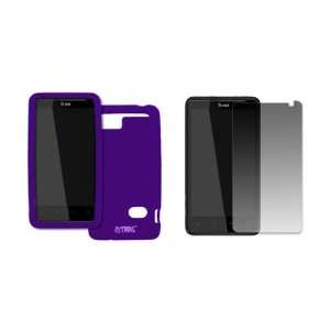  EMPIRE AT&T HTC Holiday Purple Silicone Skin Case Cover 