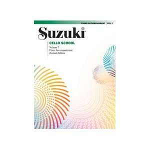  Suzuki Cello School Piano Acc.   Volume 7: Musical 
