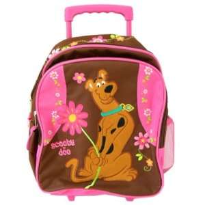   Scooby Doo Luggage  School Kid Size Rolling Backpack Toys & Games