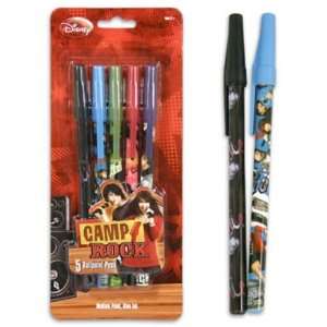  Pen 5 Pack 6 Stick w/Clip Camp Rock Case Pack 48