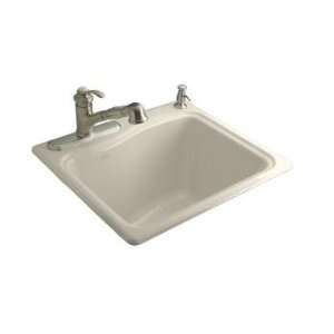  Kohler K 6657 3 47 self rimming sink w/ 3 hole Faucet 