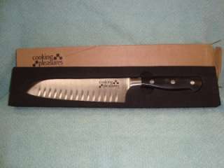 Santoku Knife by:Cooking Pleasures 7 Blade NIB  