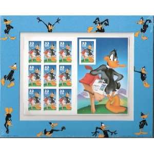  Daffy Duck Full Pane of (10) 33 Cent Postage Stamps Toys & Games