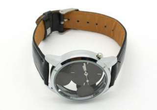  1pc New lovely black mickey mouse Quartz Wrist watch MQ3 