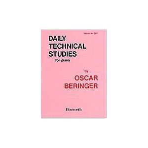  Daily Technical Studies for Piano   Bosworth Musical 