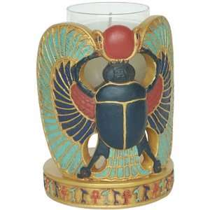 Scarab Egyptian Candle Holder 