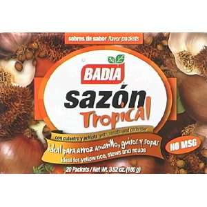 Badia, Sazon Tropical With Clntro 2: Grocery & Gourmet Food