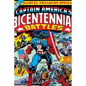   Cover Captain America Charging by Jack Kirby, 48x72