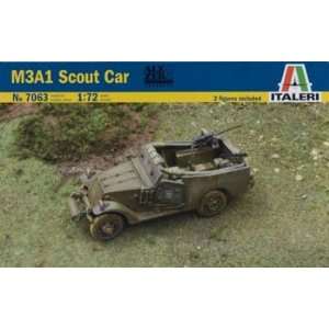    Italeri   1/72 M3A1 Scout (Plastic Model Vehicle): Toys & Games