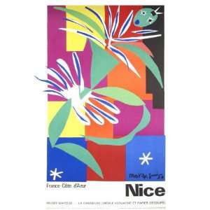  La Danseuse Creole, Nice, France by Henri Matisse, 25x39 
