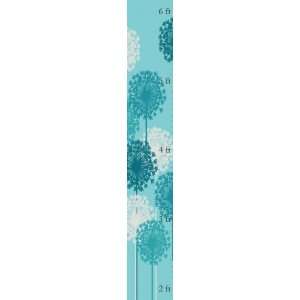  Green Coconut C211 Large Blue Dandelion Growth Chart on 