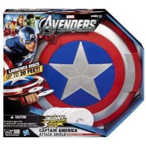  Avengers Captain America Attack Shield: Toys & Games