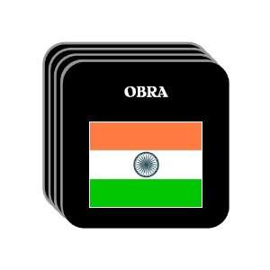  India   OBRA Set of 4 Mini Mousepad Coasters: Everything 