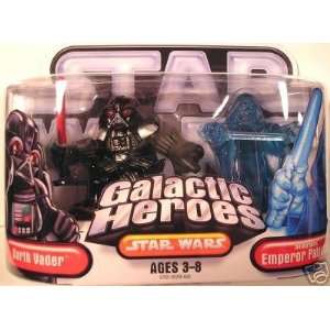   Darth Vader and Holographic Emperor Palpatine Action Figure 2 Pack