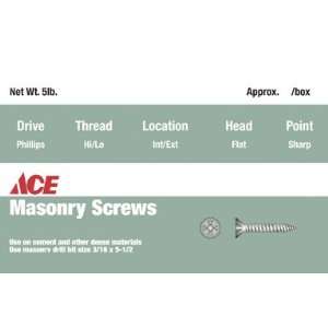  2 each Ace Masonry Screws (585 14X234)