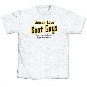  L.A. Imprints 1031S Women Love Boat Guys   Small T Shirt 