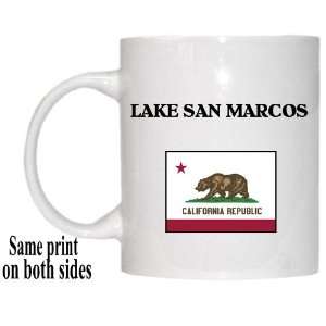  US State Flag   LAKE SAN MARCOS, California (CA) Mug 