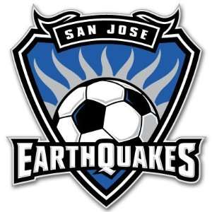  San Jose Earthquakes MLS Soccer sticker decal 4 x 4 