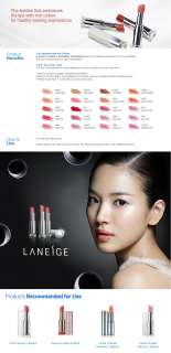 AMOREPACIFIC] LANEIGE Snow Crystal Moisture Lipstick(#YR327 / Styling 