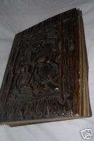 An Antique Finest Carved Wood Black Forest Photo Book  