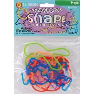  Memory Shaped Rubber Bands 12/Pkg Hope: Baby