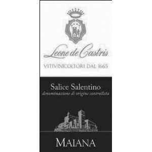  2008 Leone de Castris Salice Salentino Rosso Maiana DOC 