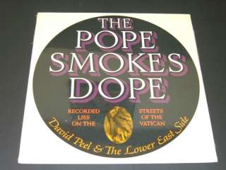 David Peel/Beatles THE POPE SMOKES DOPE 1972, SEALED  