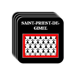  Limousin   SAINT PRIEST DE GIMEL Set of 4 Mini Mousepad 