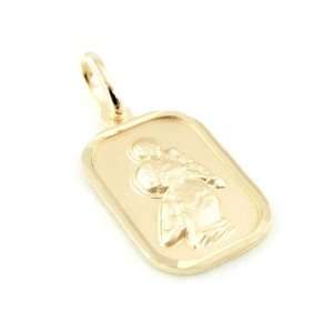  Pendant plated gold Saint Christophe. Jewelry