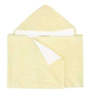 American Terry Co. Kids Hooded Organic Towel   Natural/Soft White One 