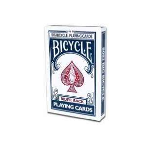  Magic Makers Giant Bicycle Deck   Blue Toys & Games