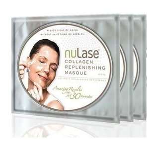  Nulase Collagen Replenishing Facial Masque 3 Pack Face 