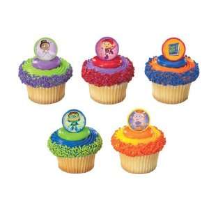  12 NICK JR SUPER WHY! CUPCAKE RINGS PARTY FAVORS: Toys 