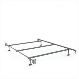 dCOR design Brook King Steel Bed Rails w Headboard & Footboard 