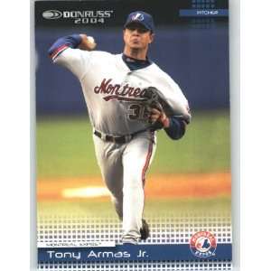  2004 Donruss #308 Tony Armas Jr   Montreal Expos (Baseball 