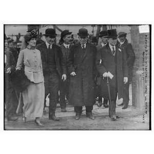  Asquith & Wife at Armstrong Works,Lord Mayor of Newcastle 