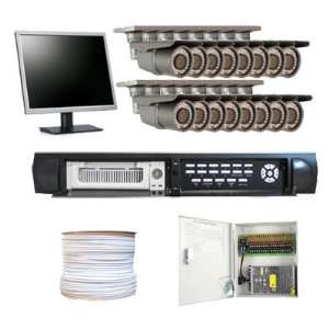  Time (2TB HD) DVR Surveillance Security Camera CCTV System Package 