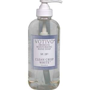  Votivo Hand Soap Clean Crisp White 12 Oz: Beauty