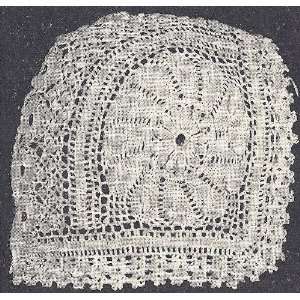  Vintage Crochet PATTERN to make   Antique Baby Cap Hat Bonnet Dutch 