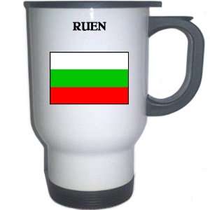  Bulgaria   RUEN White Stainless Steel Mug Everything 