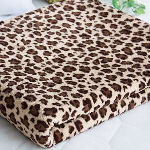 [Animal Leopard] Coral Fleece Throw Blanket (70.9 by 78.7 