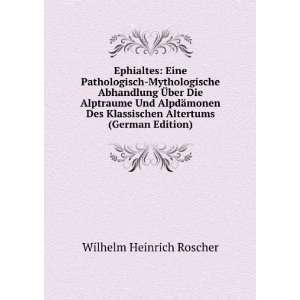   AlpdÃ¤monen des . (9785877817739) Wilhelm Heinrich Roscher Books