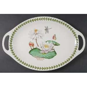 : Portmeirion Exotic Botanic Garden Handled Oval Platter, Fine China 