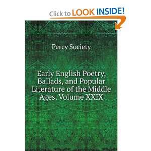  Early English Poetry, Ballads, and Popular Literature of 