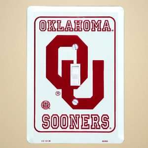  Oklahoma Sooners Metal Light Switch Cover Sports 
