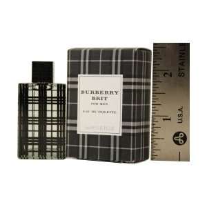  BURBERRY BRIT by Burberry EDT .16 OZ MINI for MEN Health 