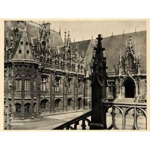  1943 Rouen Palais De Justice Normandy Joan Arc Palace 