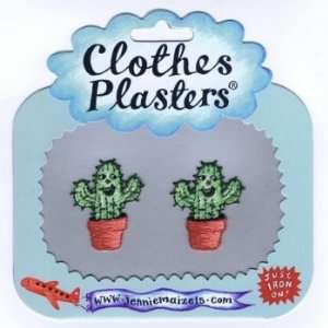   : Jennie Maizels Pair of Cactus Design Clothes Plasters: Toys & Games