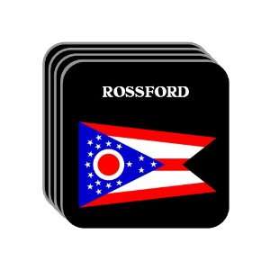  US State Flag   ROSSFORD, Ohio (OH) Set of 4 Mini Mousepad 