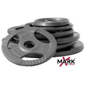   Fitness 455 lb Hammerstone Gray Olympic Weight Set
